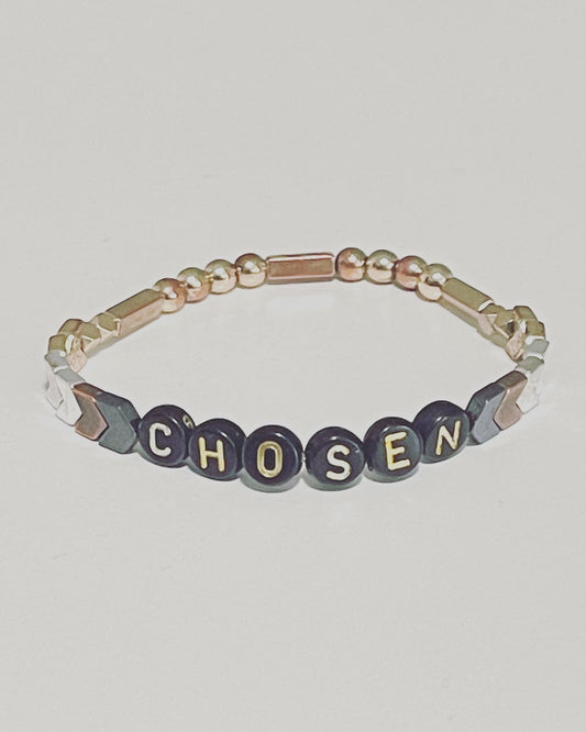 Chosen accent bracelet